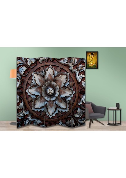 Motifli Özel Tasarım Paravan Room Divider 180 x 200 cm fiyatları