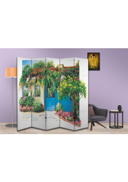 Manzara Temalı Özel Tasarım Paravan Room Divider 180 x 200 cm modelleri