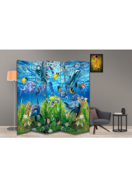 Çocuk Temalı Özel Tasarım Paravan Room Divider 180 x 200 cm modelleri
