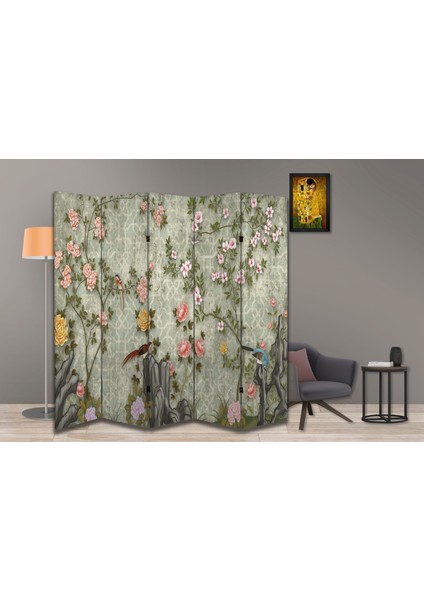 Doğa Temalı Özel Tasarım Paravan Room Divider 180 x 200 cm fiyatları