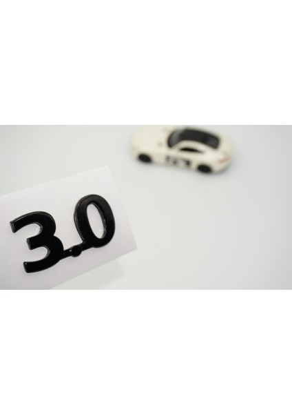3.0 Bagaj Siyah Yazı Logo 2001 2010 Jaguar Ile Uyumlu