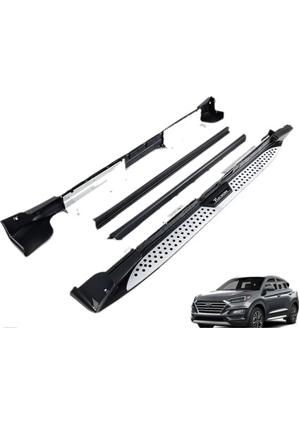 Ymtrade Hyundai Tucson Yan Basamak Koruma 2015+ Bmw Tip