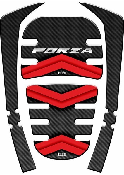 Honda Forza 2021 - 2024 Uyumlu Tank Pad 009