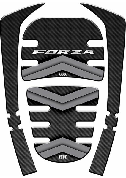 Honda Forza 2021 - 2024 Uyumlu Tank Pad 008