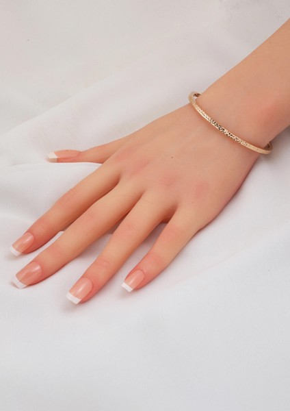 Taşsız Rose Altın 14 Ayar Kelepçe Bilezik fiyatları