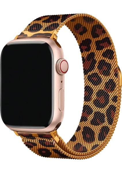 Apple Watch 7/8/9 45mm Kordon Milano Loop Metal Kordon