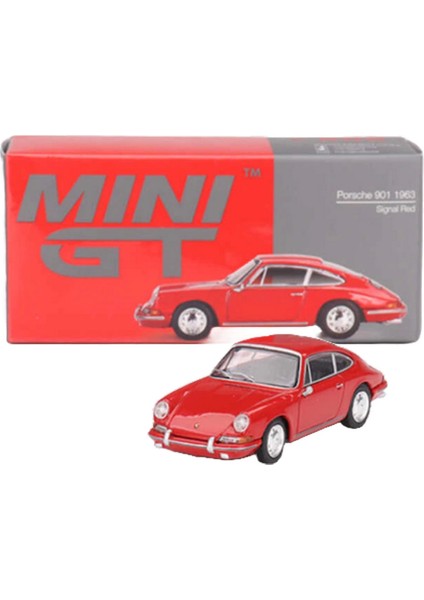Nessiworld Mini Gt 1/64 Porsche 901 1963 Signal Red MGT00695
