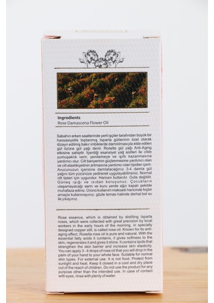 Essentıal Doğal Gül Yağı 30 ml