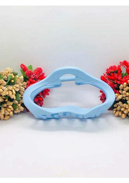 Kadın Soft Renkli Mandal Toka Saç Tokası 11 cm Büyük Boy fırsatları