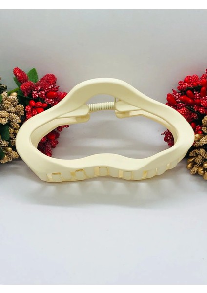 Kadın Soft Renkli Mandal Toka Saç Tokası 11 cm Büyük Boy fırsatları