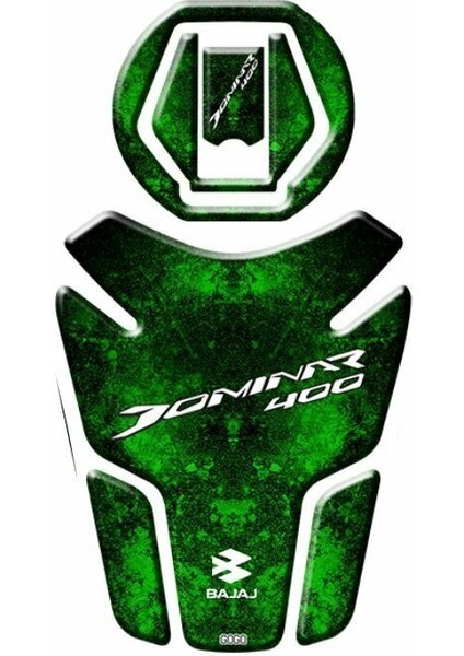 Dominar 400 2017 - 2024 Uyumlu Tank Pad 009