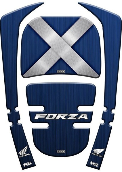 Honda Forza 2018 - 2020 Uyumlu Tank Pad 005