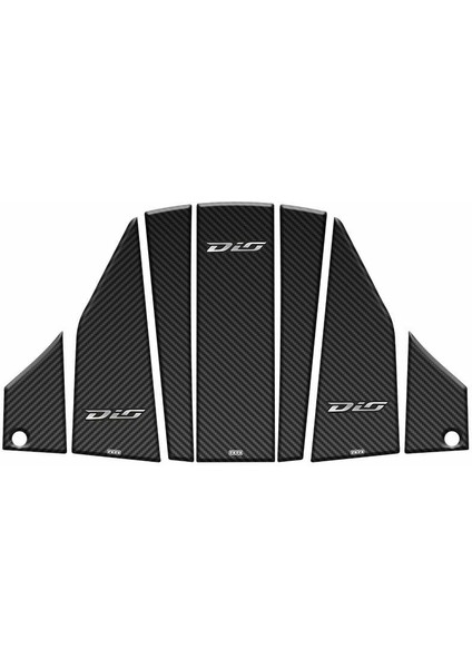 Honda Dio 2021 - 2024 Uyumlu Tank Pad Set 001