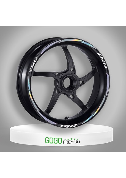 Hologramlı Honda Dio Uyumlu 1 Set Jant Şeridi