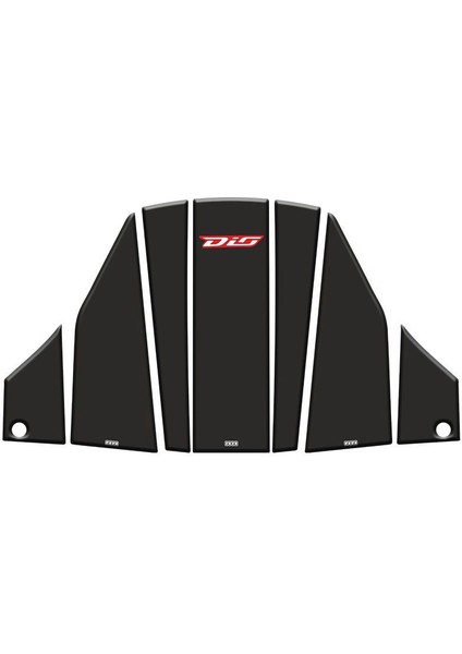 Honda Dio 2021 - 2024 Uyumlu Tank Pad Set 004