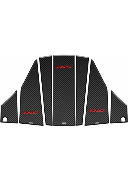 Honda Dio 2021 - 2024 Uyumlu Tank Pad Set 003