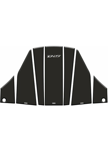 Honda Dio 2021 - 2024 Uyumlu Tank Pad Set 005