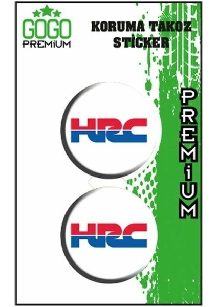 Hrc Koruma Takozu Ikili Damla Sticker