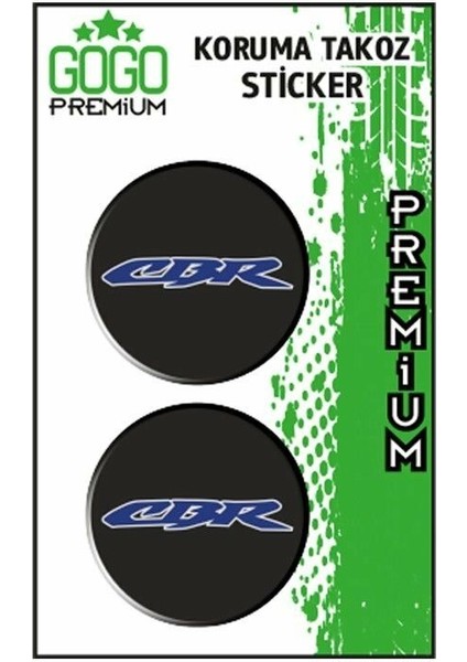 Honda Cbr Uyumlu 2 Koruma Takozu Ikili Damla Sticker
