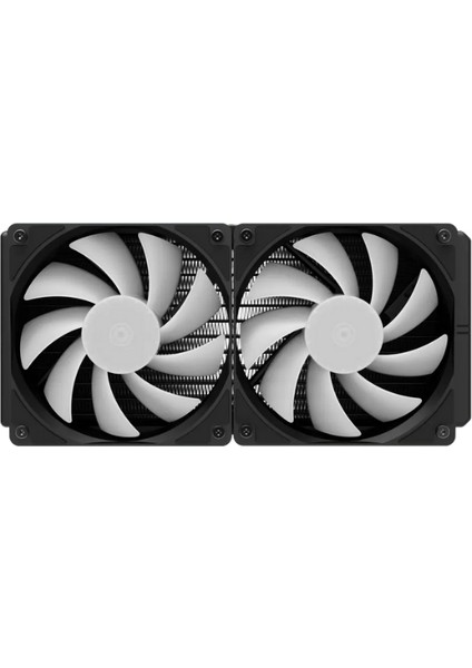 Dfdark Flash Df 240MM Siyah Sıvı Su Işlemci (Cpu) Soğutucu DC240 / Intel Lga 1700 - Am4, Am5 Soket Desteklı