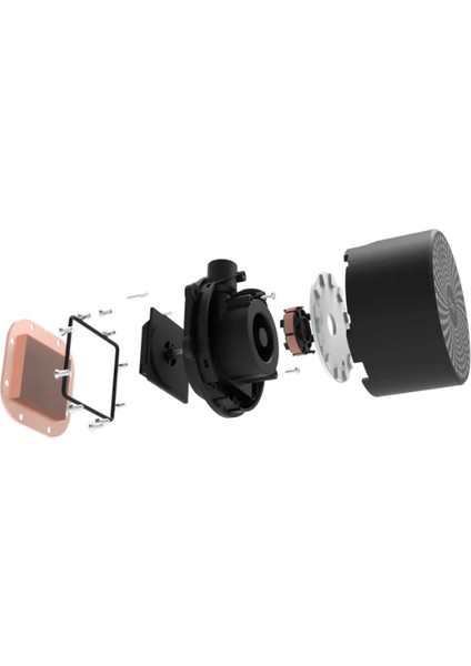 Dfdark Flash Df 240MM Siyah Sıvı Su Işlemci (Cpu) Soğutucu DC240 / Intel Lga 1700 - Am4, Am5 Soket Desteklı