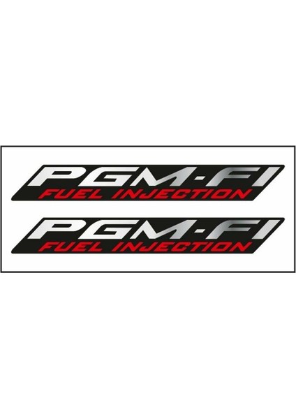 Honda Uyumlu Pgm-Fı Ikili Damlasız Sticker