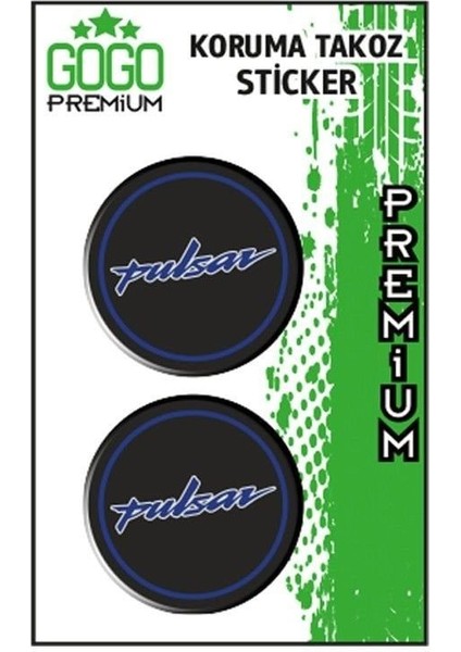 Pulsar Uyumlu 3 Koruma Takozu Ikili Damla Sticker