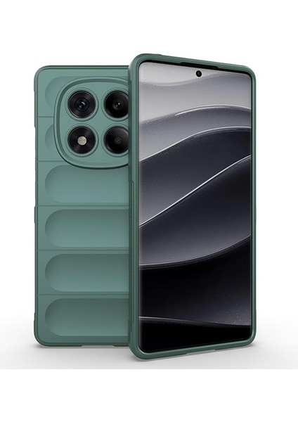 Xiaomi Redmi Note 14 Pro 4g Uyumlu Kılıf Esnek Tpu Oyuklu Arka Yüzey Tasarımlı Silikon Kapak
