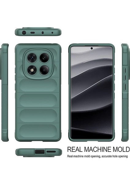 Xiaomi Redmi Note 14 Pro 4g Uyumlu Kılıf Esnek Tpu Oyuklu Arka Yüzey Tasarımlı Silikon Kapak modelleri