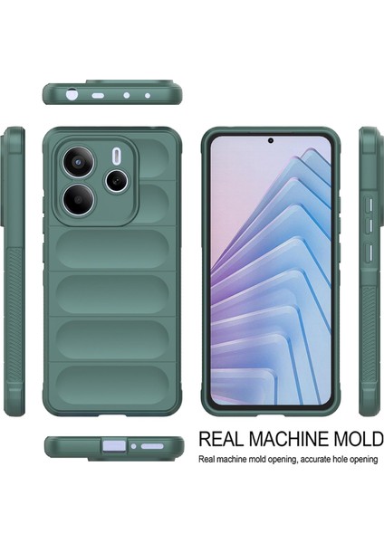 Xiaomi Redmi Note 14 4g Uyumlu Kılıf Esnek Tpu Oyuklu Arka Yüzey Tasarımlı Silikon Kapak fırsatları