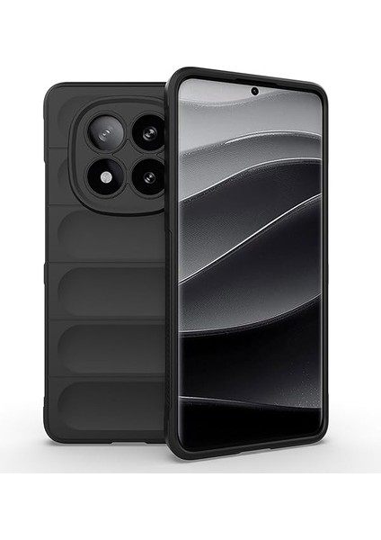 Xiaomi Redmi Note 14 Pro Plus Uyumlu Kılıf Esnek Tpu Oyuklu Arka Yüzey Tasarımlı Silikon Kapak modelleri