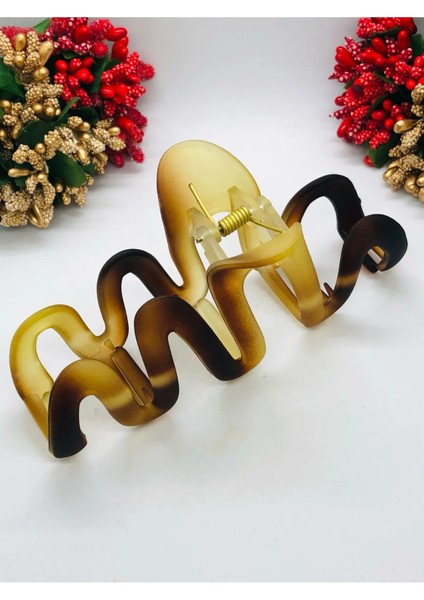 Fransız Tasarımı Dalgalı Saç Tokası Pinterest Ithal Mandal Toka 13 cm fiyatları