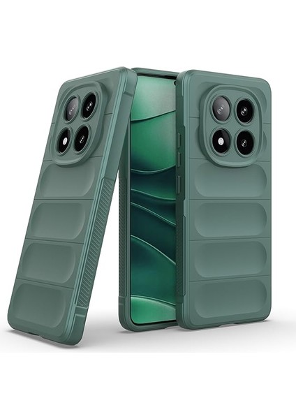 Xiaomi Redmi Note 14 Pro 5g Uyumlu Kılıf Esnek Tpu Oyuklu Arka Yüzey Tasarımlı Silikon Kapak