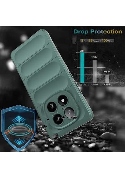 Xiaomi Redmi Note 14 Pro 5g Uyumlu Kılıf Esnek Tpu Oyuklu Arka Yüzey Tasarımlı Silikon Kapak