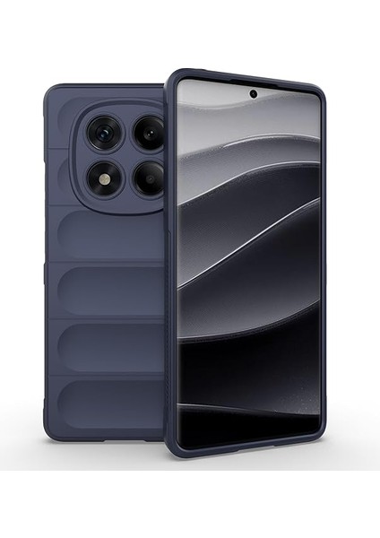 Xiaomi Redmi Note 14 Pro 4g Uyumlu Kılıf Esnek Tpu Oyuklu Arka Yüzey Tasarımlı Silikon Kapak