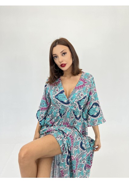 7035 Elbise-Mint