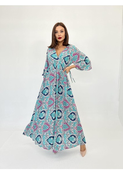 7035 Elbise-Mint