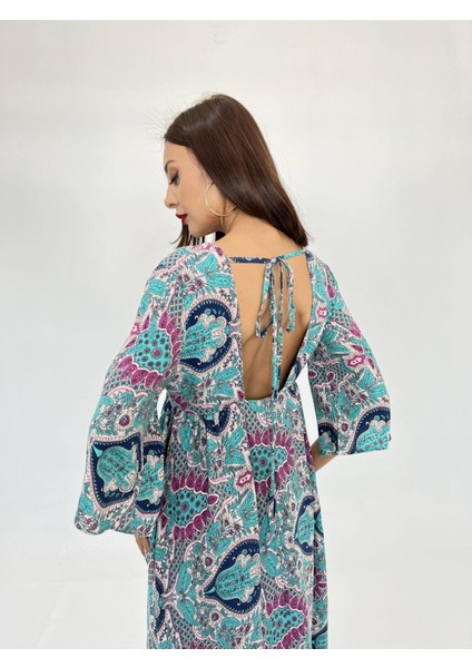 7035 Elbise-Mint
