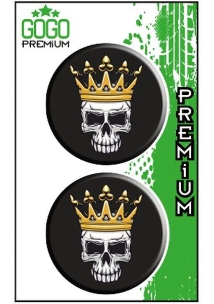 Kral Tacı (5x5 Cm) Ikili Damla Etiket