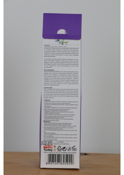 Bambu Çubuklu Lavanta Oda Kokusu 75 ml