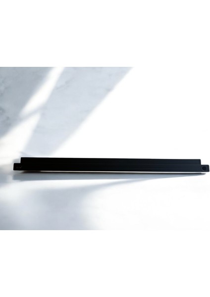 Mobilya Mutfak Çekmece Kapak Kulbu Dar L Model 160MM Siyah Boya 75 Adet