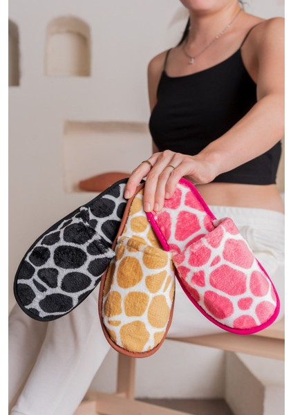 3’lü Kadın Ev Terliği Misafir Terliği Bohça Terliği fiyatları