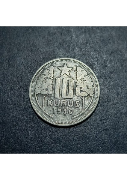 3996368168B611EB85 1936 10KURUŞ (Rr) Nadir Çıkar Çt/çt+ Eski Yerli Madeni Para