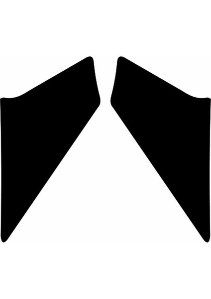 Cg Siyah Ön Çamurluk Yan Sticker