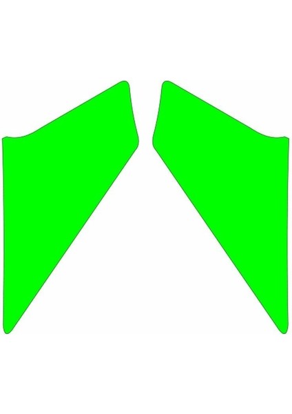 Cg Florasan Yeşil Ön Çamurluk Yan Sticker