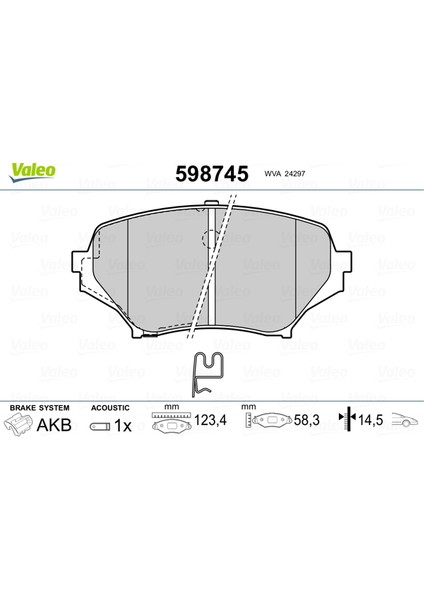 x Ön Balata Mazda Mx5 1.6 1.8I16V 2.0 00 05 GDB3401 597464