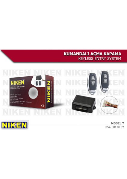 Kumandalı Açma Kapama - Model7