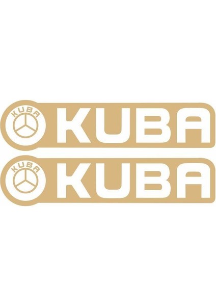 Kuba Gold Cg Depo Yan Damla Sticker