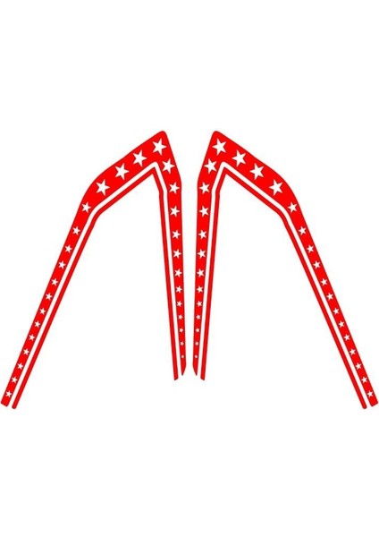 Cg Kırmızı Yıldızlı Depo Şeridi