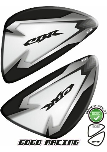 Honda Cbr 125CC-250CC 2005 - 2018 Uyumlu Yan Pad 003